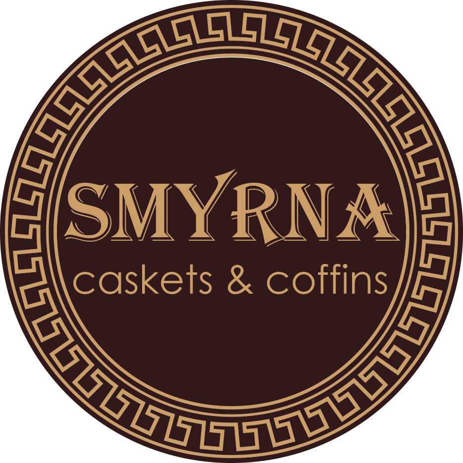 smyrna-logo-round-brown - Smyrna Wood Caskets and Coffins Manufacturer - Funeral Products